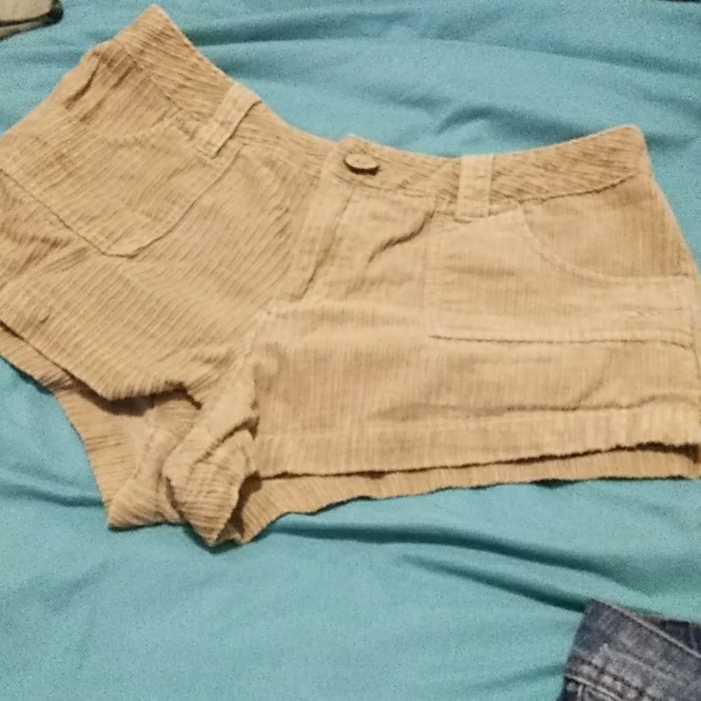 Corduroy shorts